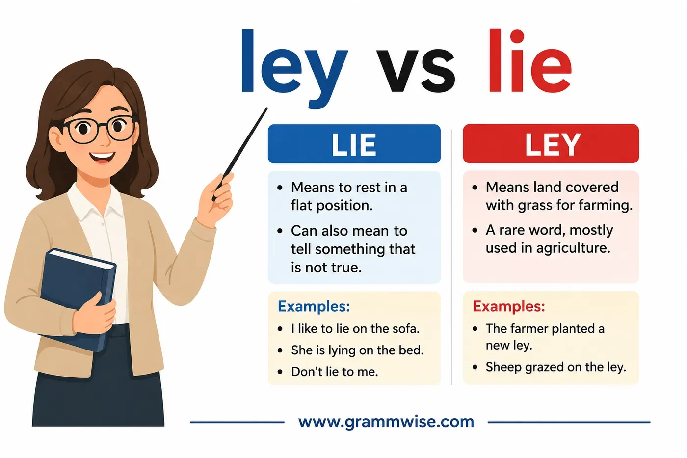 ley vs lie feature