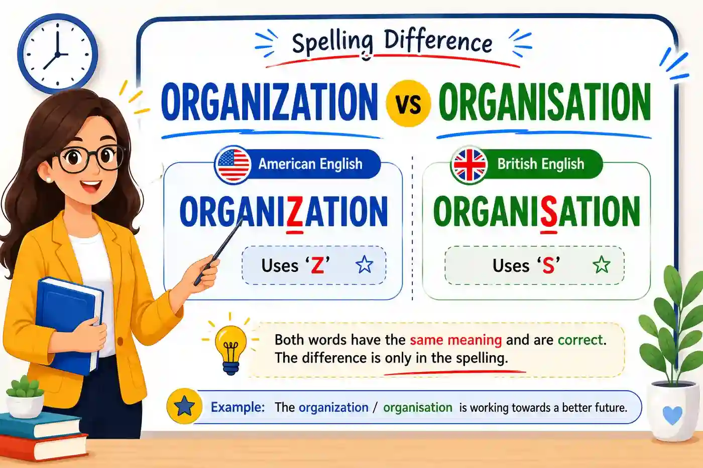 organization or organisation