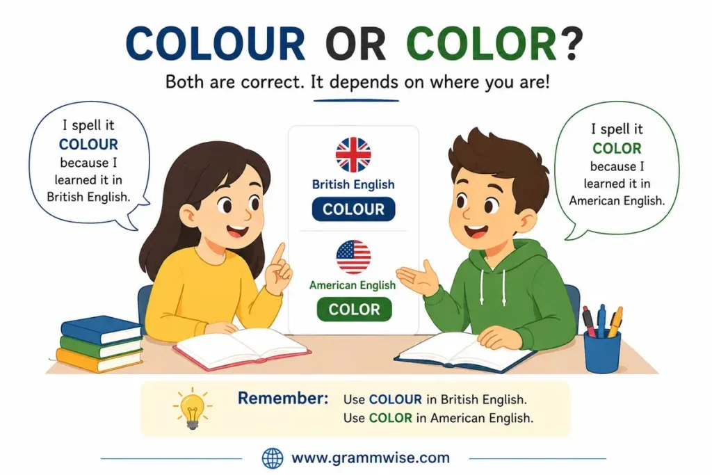 Related Words to "Colour or Color" You Should Know