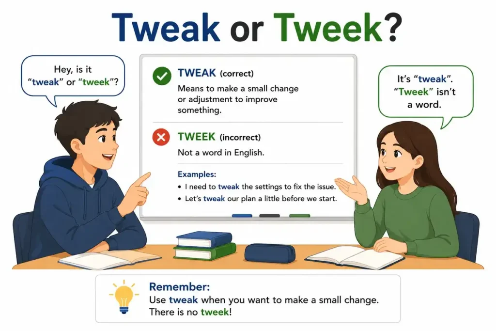 Simple Comparison Tweak or Tweek