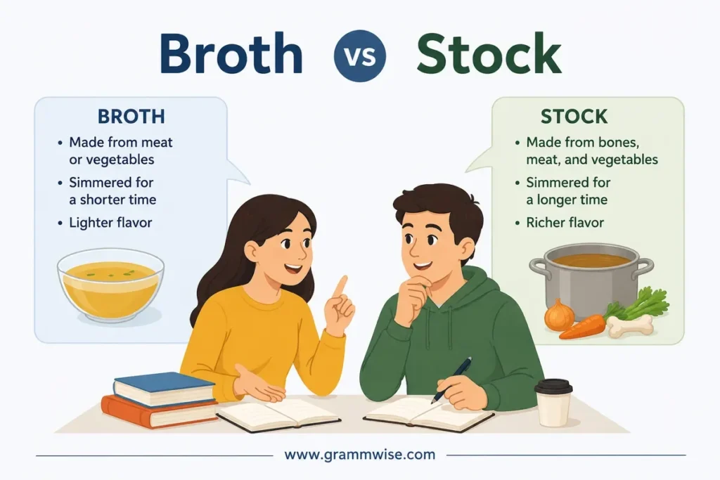 Symbolism of "Broth vs Stock" Explained in Simple Words