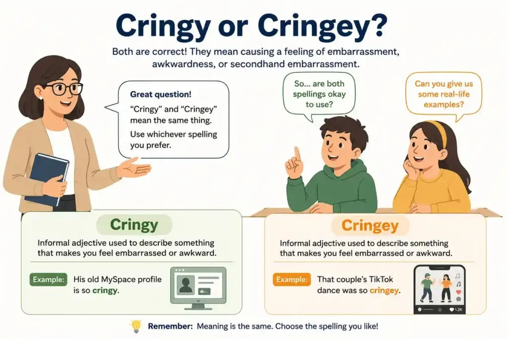 Symbolism of Cringy or Cringey Explained in Simple Words