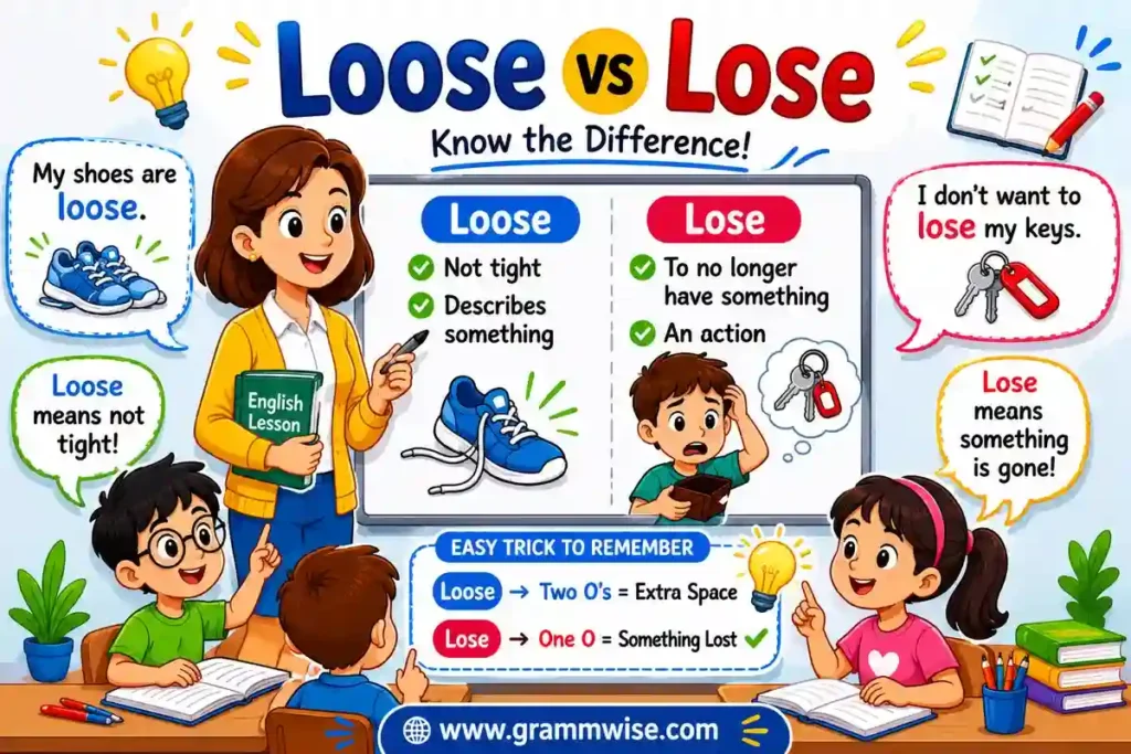 Symbolism of Loose vs Lose Explained in Simple Words