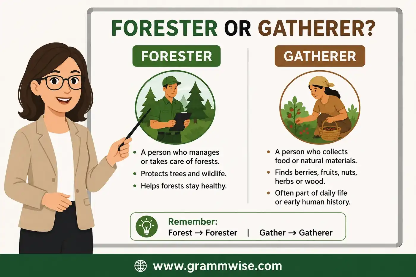 Forester or Gatherer
