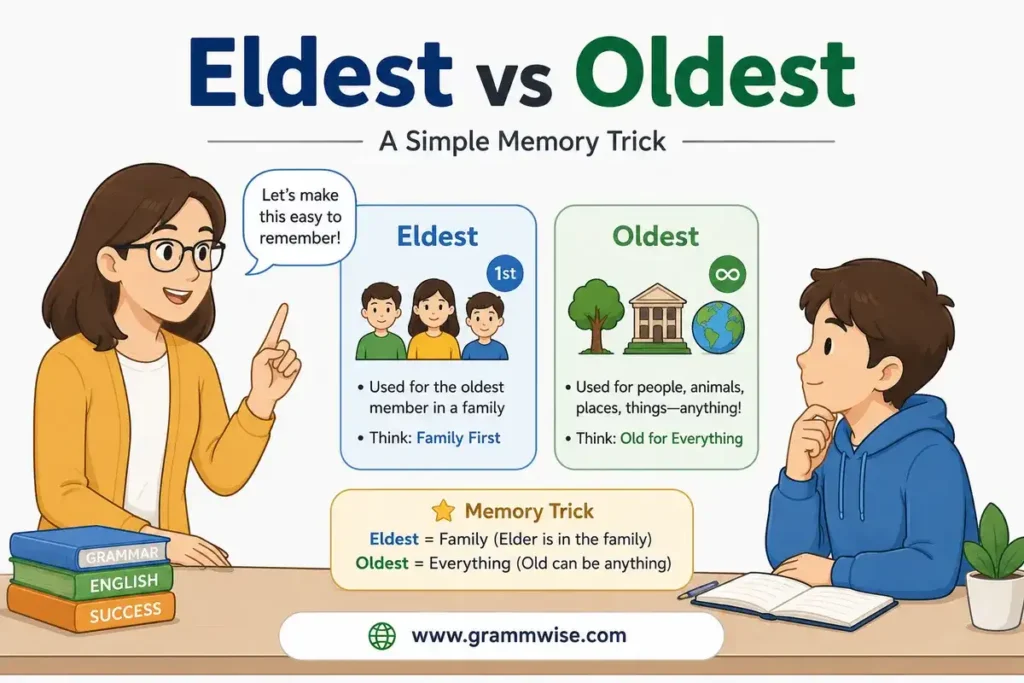 How People Actually Use "Eldest vs Oldest" in Daily English