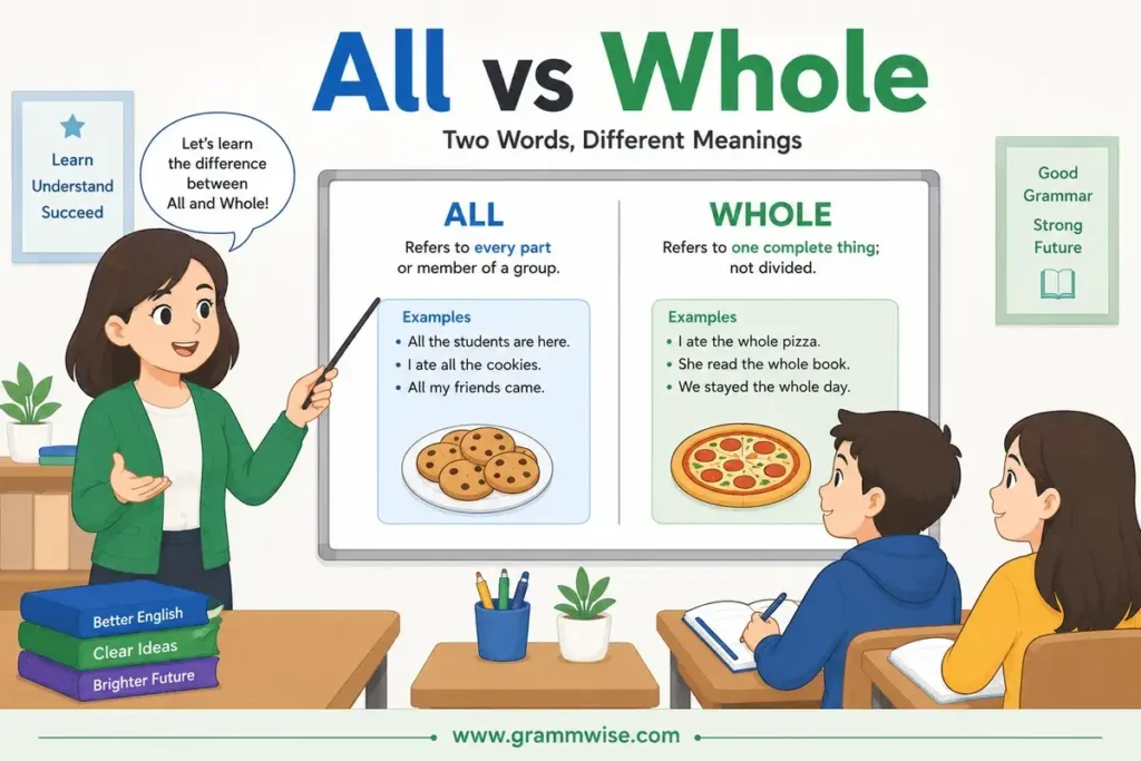 Symbolism of "All vs Whole" in Simple Words