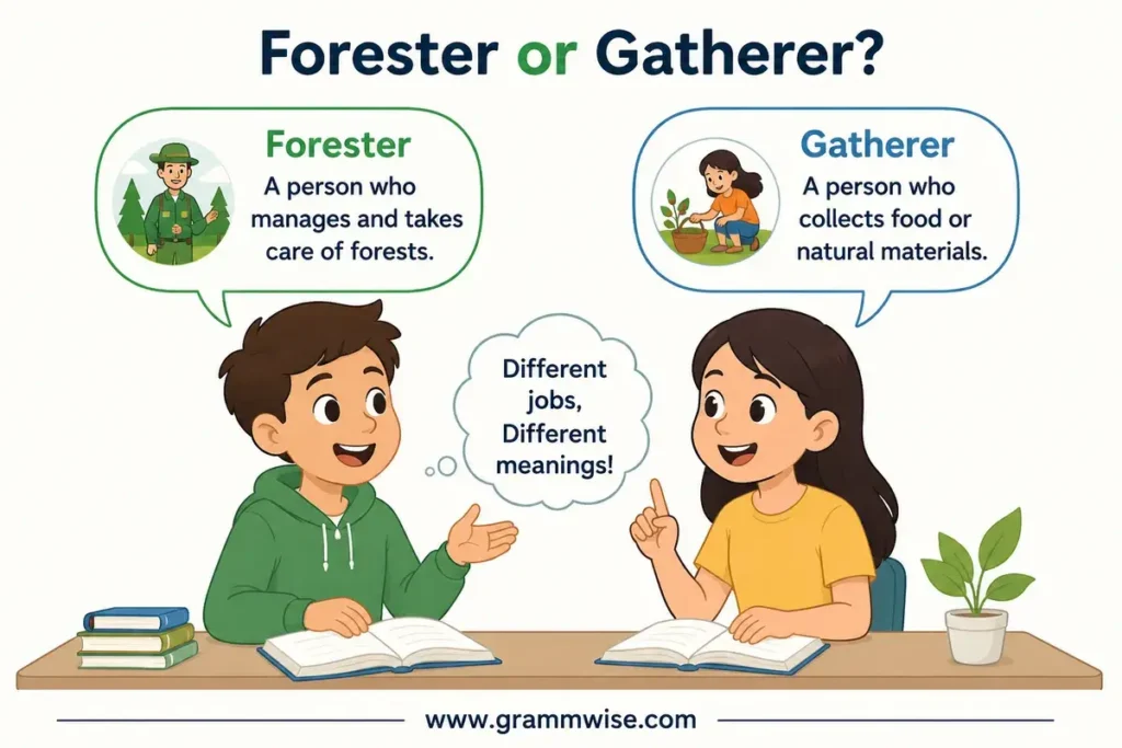 Symbolism of "Forester or Gatherer"