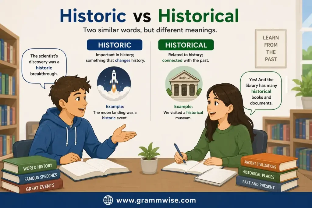 Symbolism of Historic vs Historical in Simple Words