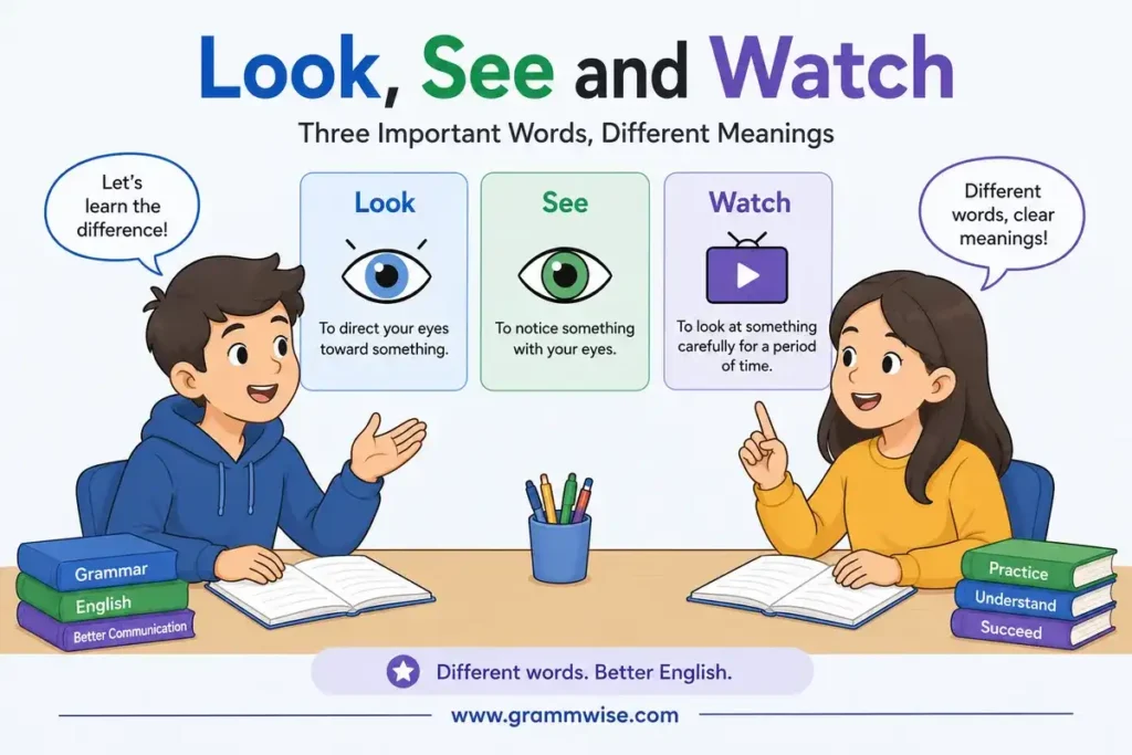 Symbolism of "Look, See and Watch" Explained in Simple Words