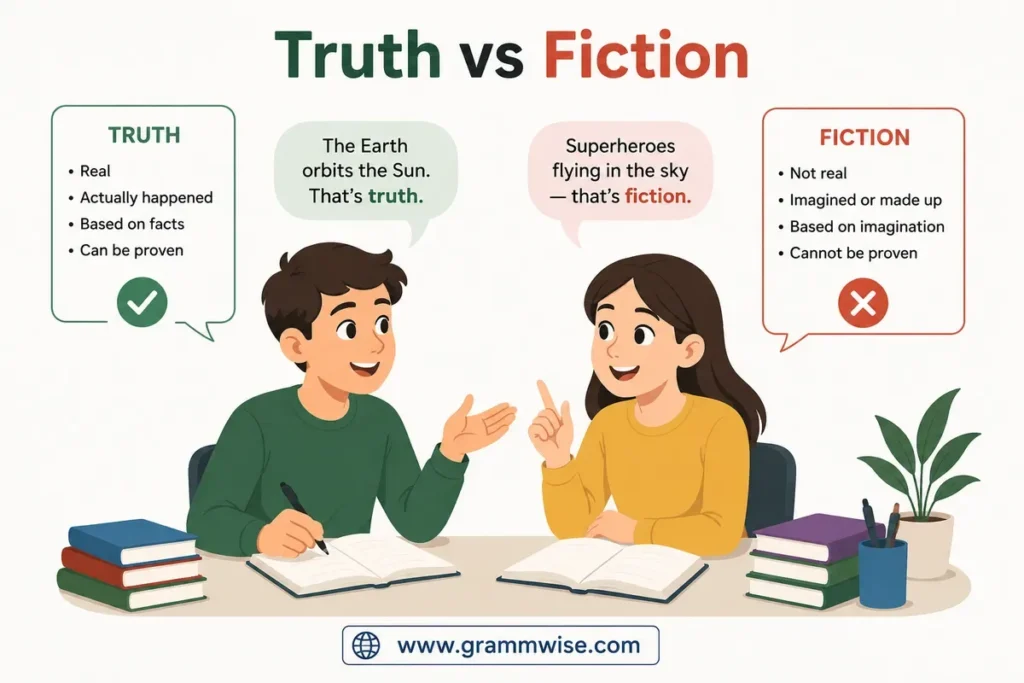 Symbolism of "Truth vs Fiction" Explained in Simple Words