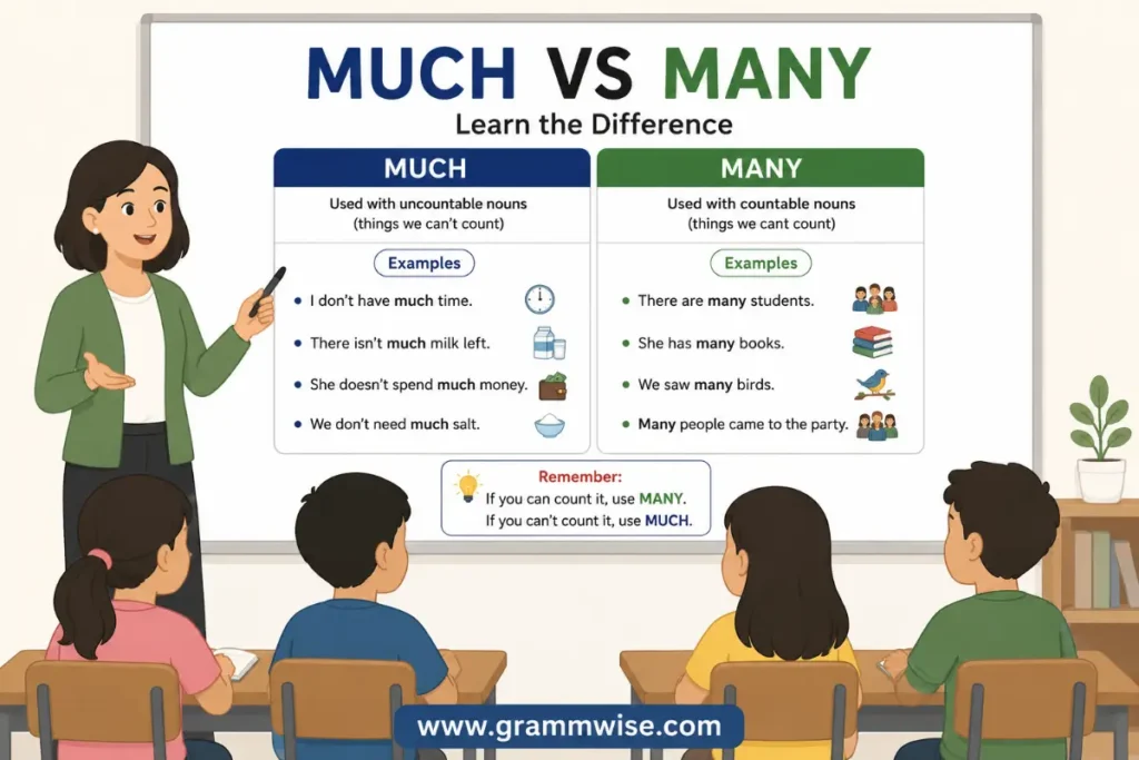 What Much vs Many Mean in Simple English?
