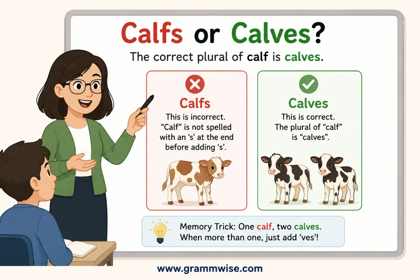Calfs or Calves feature
