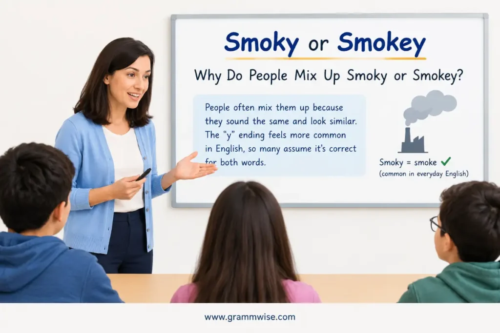 Why Do People Mix Up Smoky or Smokey?